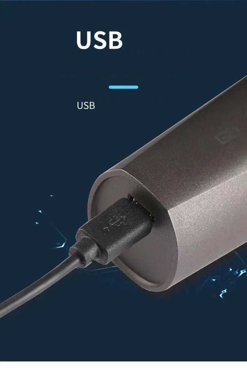 3 - in - 1 Electric Razor for Men with Trimmer and Shaver - LVbeuty