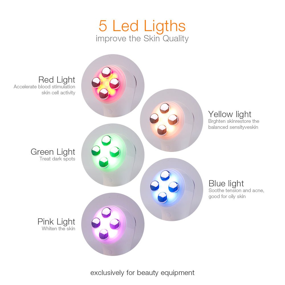 6 - in - 1 LED Skin Massage Beauty Device - LVbeuty