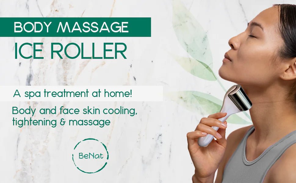 Ice Roller Facial Tool for Refreshing Body Massage - LVbeuty