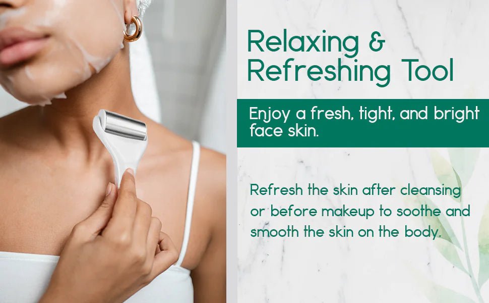 Ice Roller Facial Tool for Refreshing Body Massage - LVbeuty