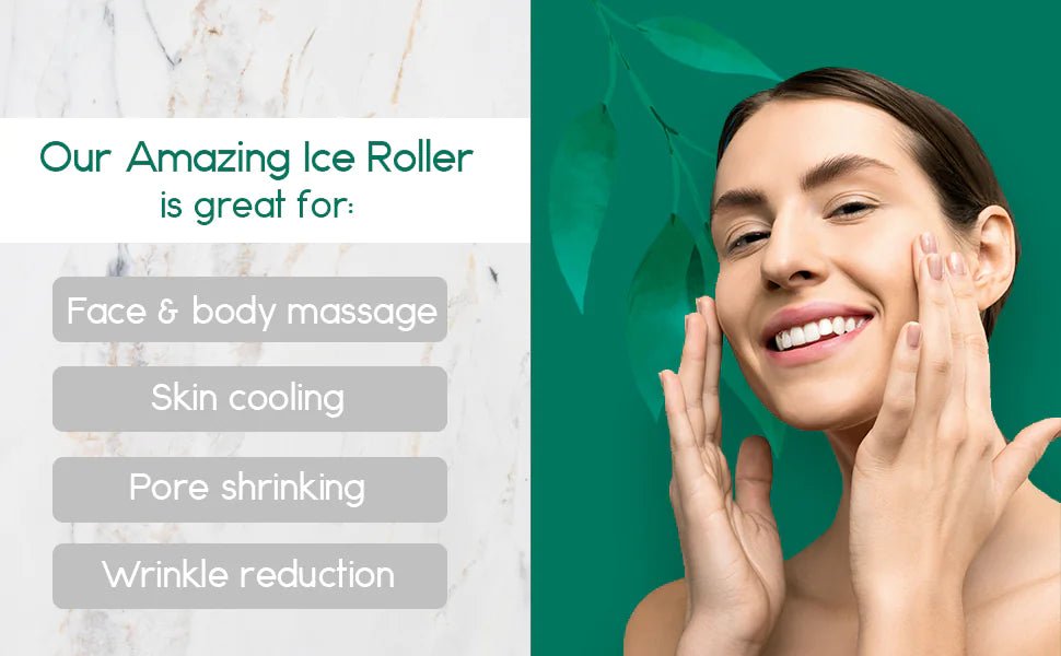 Ice Roller Facial Tool for Refreshing Body Massage - LVbeuty
