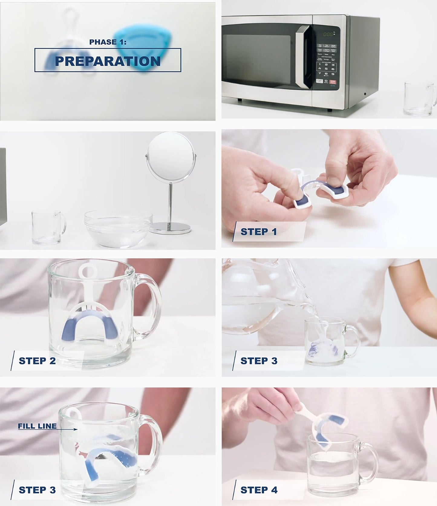 Dental Guard for Nighttime Teeth Grinding with Tray - LVbeuty