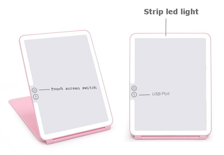 Multifunctional LED Makeup Mirror - LVbeuty