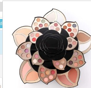 Multifunctional Makeup Full Set with Black Floral Palette - LVbeuty