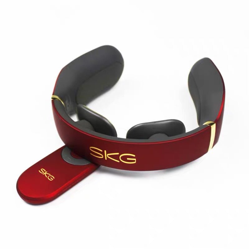 SKG4098 Red Premium Neck Massager with Remote - LVbeuty