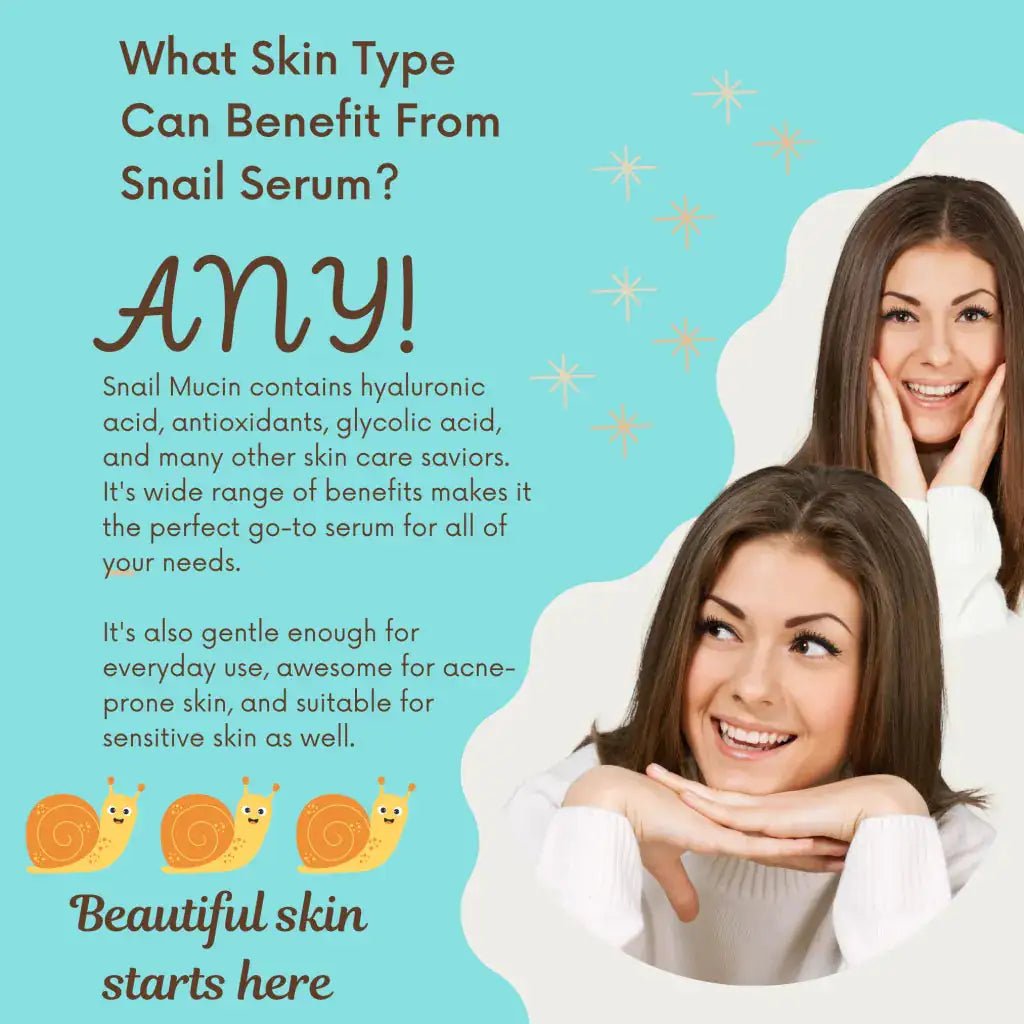 Snail Mucin Serum with Vitamin C & E - LVbeuty