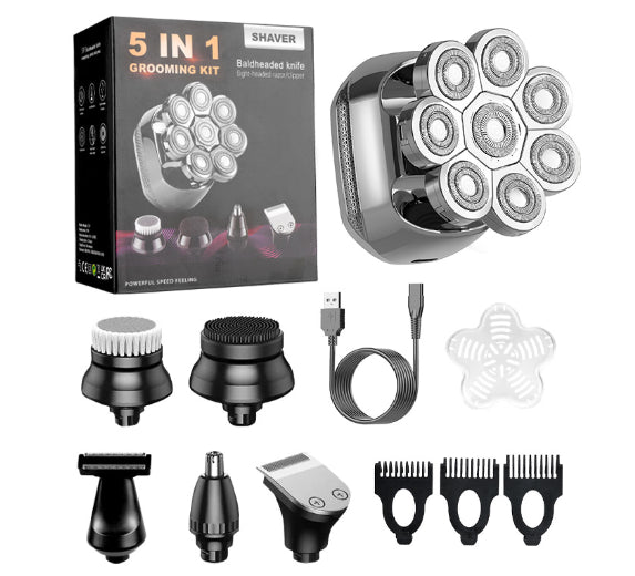 Waterproof Rechargeable Bald Head Shaver for Men - LVbeuty