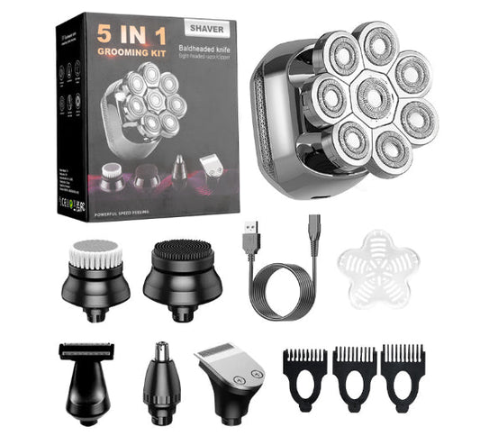 Waterproof Rechargeable Bald Head Shaver for Men - LVbeuty