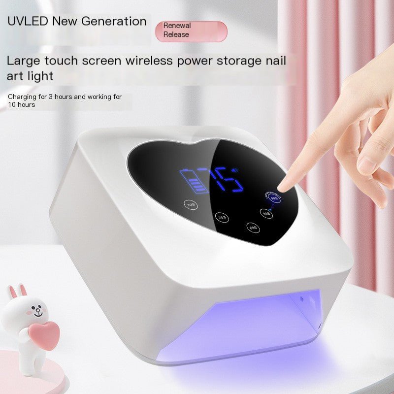 X20 Wireless Nail Lamp with Rechargeable Lithium Battery - LVbeuty